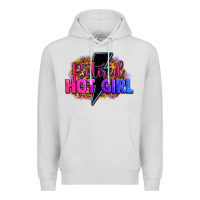 Dove Grey retired hot girl Premium Hoodie - Zillion Design Studio