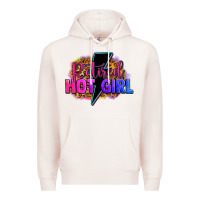 Pale Pink retired hot girl Premium Hoodie - Zillion Design Studio