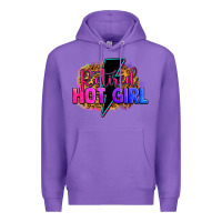 Purple retired hot girl Premium Hoodie - Zillion Design Studio
