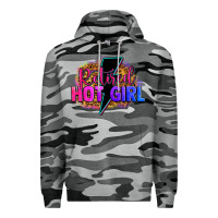 Slate Camo retired hot girl Premium Hoodie - Zillion Design Studio