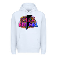 White retired hot girl Premium Hoodie - Zillion Design Studio