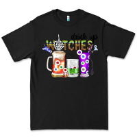 Black Drink Up Witches Premium Tee - CowhideDigitalArt