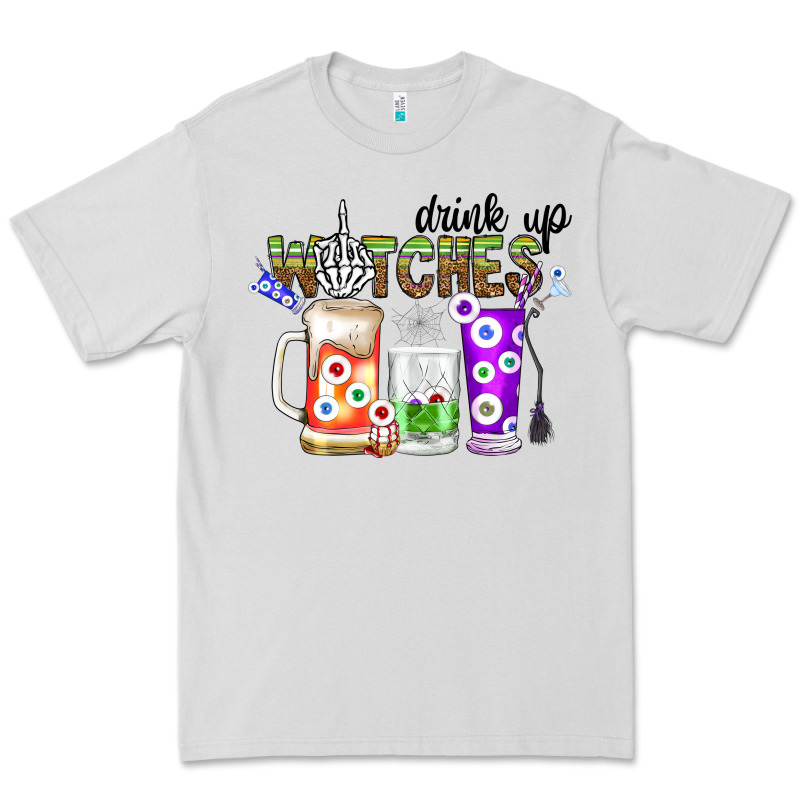 Drink Up Witches Premium Tee by CowhideDigitalArt | Teevron