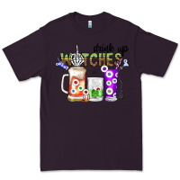 Plum Drink Up Witches Premium Tee - CowhideDigitalArt
