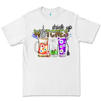 White Drink Up Witches Premium Tee - CowhideDigitalArt