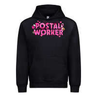 Black Breast Cancer Postal Worker Urban Hoodie - texasbilliewilder