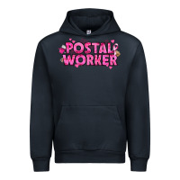 Navy Breast Cancer Postal Worker Urban Hoodie - texasbilliewilder