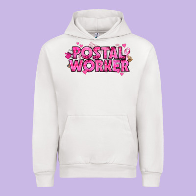 Breast Cancer Postal Worker Urban Hoodie Designed By Texasbilliewilder