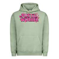 Pigment Oil Green Breast Cancer Postal Worker Urban Hoodie - texasbilliewilder