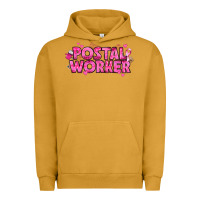 Pigment Peanut Butter Breast Cancer Postal Worker Urban Hoodie - texasbilliewilder