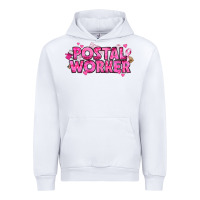 White Breast Cancer Postal Worker Urban Hoodie - texasbilliewilder