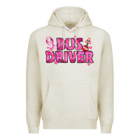 Oatmeal Heather breast cancer bus driver Premium Hoodie - texasbilliewilder