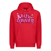 Red breast cancer bus driver Premium Hoodie - texasbilliewilder