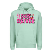 Seafoam breast cancer bus driver Premium Hoodie - texasbilliewilder