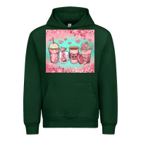 Forest Green best mom ever coffee cups Urban Hoodie - Zillion Design Studio