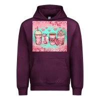 Mauve Wine best mom ever coffee cups Urban Hoodie - Zillion Design Studio