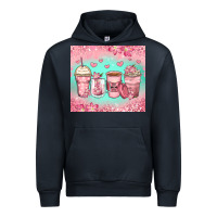 Navy best mom ever coffee cups Urban Hoodie - Zillion Design Studio