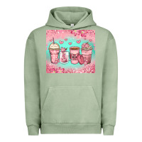 Pigment Oil Green best mom ever coffee cups Urban Hoodie - Zillion Design Studio