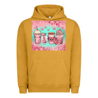 Pigment Peanut Butter best mom ever coffee cups Urban Hoodie - Zillion Design Studio