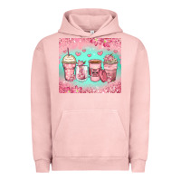 Pigment Salmon best mom ever coffee cups Urban Hoodie - Zillion Design Studio