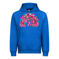 Cobalt Breast Cancer Rainbow Urban Hoodie - texasbilliewilder