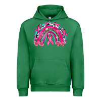 Emerald Breast Cancer Rainbow Urban Hoodie - texasbilliewilder