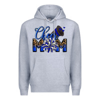 Heather Grey Cheer mom Premium Hoodie - Zillion Design Studio