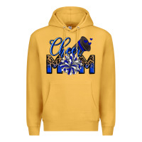 Mustard Cheer mom Premium Hoodie - Zillion Design Studio