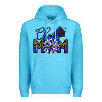 Ocean Blue Cheer mom Premium Hoodie - Zillion Design Studio
