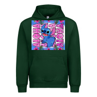 Foreset Green aloha stitch Urban Hoodie - Zillion Design Studio