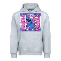Heather Grey aloha stitch Urban Hoodie - Zillion Design Studio
