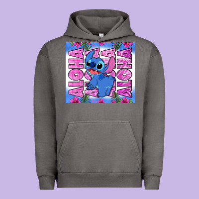 Aloha Stitch Urban Hoodie Designed By Zillion Design Studio