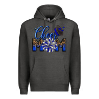 Charcoal Heather Cheer mom Premium Hoodie - Zillion Design Studio