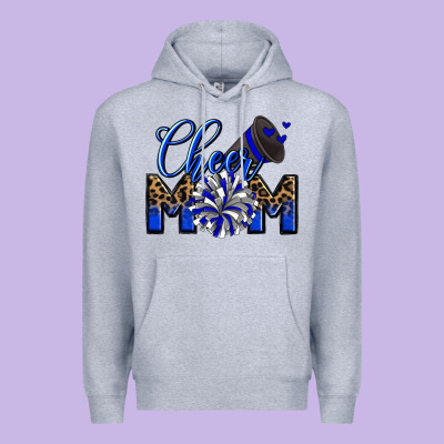 Cheer Mom Premium Hoodie Designed By Zillion Design Studio