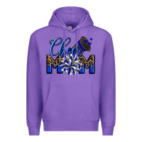 Purple Cheer mom Premium Hoodie - Zillion Design Studio