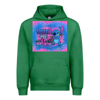 Emerald touch me and i will bite you stitch Urban Hoodie - Zillion Design Studio