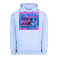 Pigment Grape Ice touch me and i will bite you stitch Urban Hoodie - Zillion Design Studio