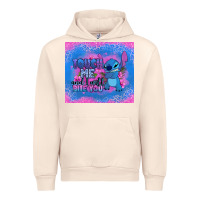 Sandshell touch me and i will bite you stitch Urban Hoodie - Zillion Design Studio