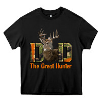 Black Western Dad The Great Deer Hunter Heavy Core Tee - LillyAllenDesigns