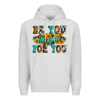 Dove Grey be you do you for you Premium Hoodie - Zillion Design Studio