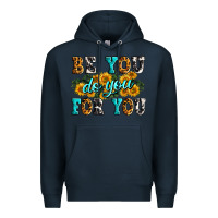 Navy be you do you for you Premium Hoodie - Zillion Design Studio