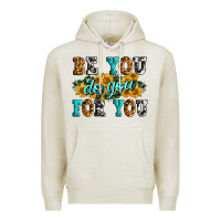 Oatmeal Heather be you do you for you Premium Hoodie - Zillion Design Studio