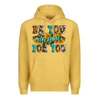 Antique Gold be you do you for you Premium Hoodie - Zillion Design Studio