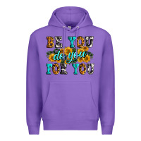 Purple be you do you for you Premium Hoodie - Zillion Design Studio