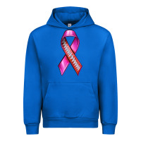 Cobalt Breast Cancer Ribbon American Football Urban Hoodie - texasbilliewilder