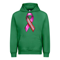 Emerald Breast Cancer Ribbon American Football Urban Hoodie - texasbilliewilder