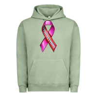Pigment Oil Green Breast Cancer Ribbon American Football Urban Hoodie - texasbilliewilder