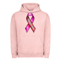 Pigment Salmon Breast Cancer Ribbon American Football Urban Hoodie - texasbilliewilder