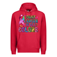 Cardinal fight cancer in all colors Premium Hoodie - texasbilliewilder