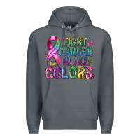 Rock fight cancer in all colors Premium Hoodie - texasbilliewilder